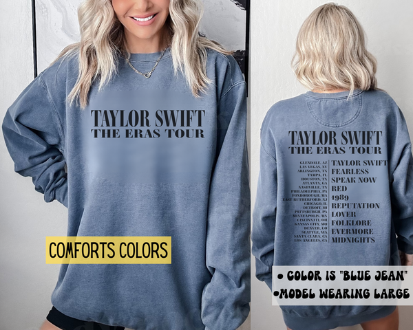 【新品】Taylor Swift THE ERAS TOUR スウェット Taylor Swift The Eras Tour Crewneck Gray - SS23 - US