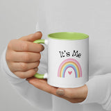 Its Me Hi I'm the Problem Coffee Cup Mug, Funny Girlfriend Mug, TS Lyrics Coffee Cup, Midnights Merch, TS Mug Coffee CupMug with Color Inside