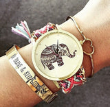Social Saints Save Elephants Friendship Bracelet Watch