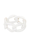 Lemon Dipped Chain Link Ring - My Jewel Candy - 4
