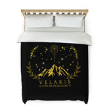 Velaris Duvet Cover, ACOTAR Bedspread, ACOTOR Merch, SJM Bedspread