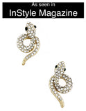 Snake Earrings (As seen on Rachel Bilson & in InStyle Magazine) - My Jewel Candy - 2