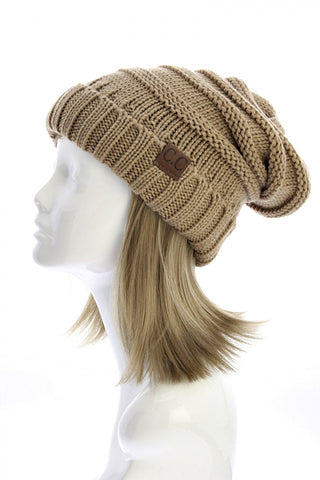 CC Beanie: Slouchy - Camel - My Jewel Candy