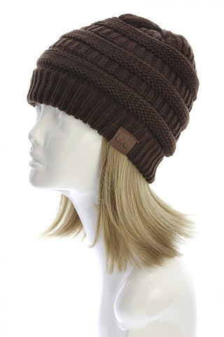 CC Beanie: Brown - My Jewel Candy