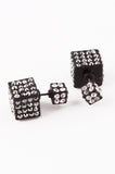 Double-Sided Cube Earrings (As seen in People Style Watch Magazine) - My Jewel Candy - 2