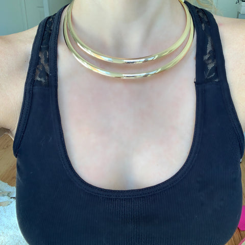 Gold Collar Necklace (Only ONE available)