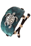 Vintage-Style "Save the Turtles" Bracelet - My Jewel Candy - 2
