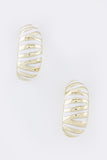 Zebra Earrings (As seen in Closer Magazine) - My Jewel Candy - 4