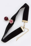 Pink Killarney Rose Chocker Necklace - My Jewel Candy - 2