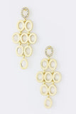 Circle Stacked Earrings - My Jewel Candy - 1