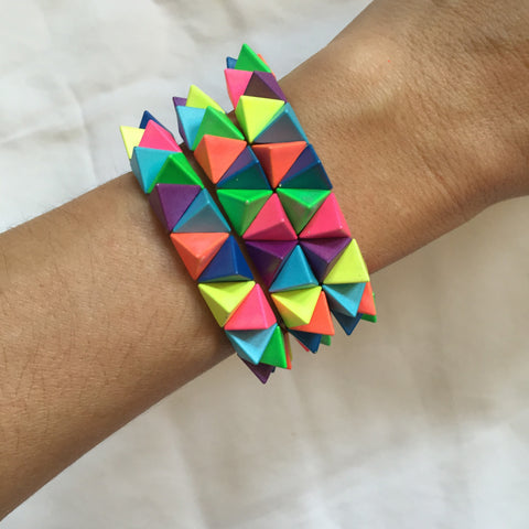 Spike Colored bracelet - My Jewel Candy