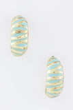 Zebra Earrings (As seen in Closer Magazine) - My Jewel Candy - 6