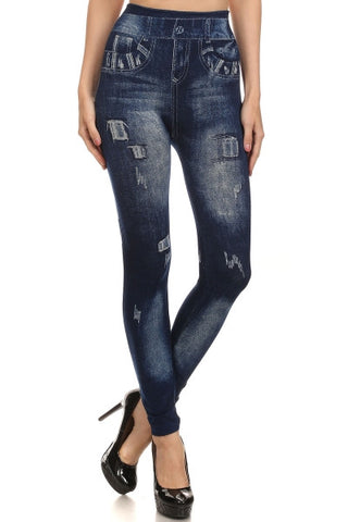 Your Favorite "Jeans" Jeggings (Style: Taylor) - My Jewel Candy - 1