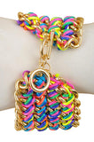 Neon Woven Chain Bracelet - My Jewel Candy - 3