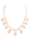 Beige Round and Teardrop Necklace - My Jewel Candy - 4