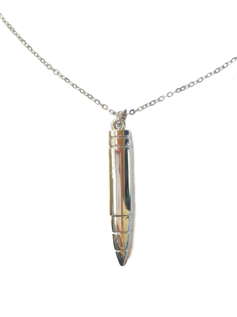Silver Bullet Necklace - My Jewel Candy