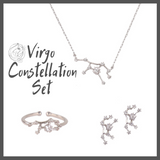 Virgo Zodiac Jewelry Constellation Holiday Gift Set