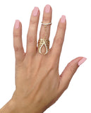 Angel Wing Double Ring - My Jewel Candy - 1