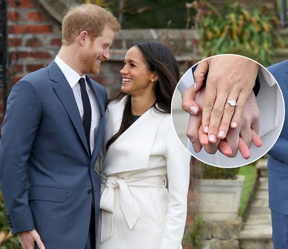 Meghan Markle Royal Engagment Ring Replica