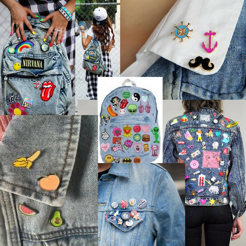 Enamel Pins Are Back and Taking The Fashion Industry by Storm