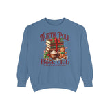 North Pole Book Club Bookish Christmas Sweatshirt, friend gift, Classic christmas sweatshirt casual comfort for fantasy book bookish gifts for friends