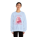 Coquette Christmas All Booked for Christmas Sweatshirt, Bookish Christmas Schedule Shirt, Coquette Pink Bows Sweatshirt Gift for Friend, Booktok Gift ideas, Classic Christmas Sweatshirts for book lovers, Casual Comfort for fantasy book readers,