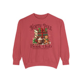 North Pole Book Club Bookish Christmas Sweatshirt, friend gift, Classic christmas sweatshirt casual comfort for fantasy book bookish gifts for friends