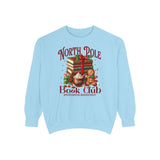 North Pole Book Club Bookish Christmas Sweatshirt, friend gift, Classic christmas sweatshirt casual comfort for fantasy book bookish gifts for friends