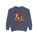 North Pole Book Club Bookish Christmas Sweatshirt, friend gift, Classic christmas sweatshirt casual comfort for fantasy book bookish gifts for friends