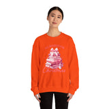Coquette Christmas All Booked for Christmas Sweatshirt, Bookish Christmas Schedule Shirt, Coquette Pink Bows Sweatshirt Gift for Friend, Booktok Gift ideas, Classic Christmas Sweatshirts for book lovers, Casual Comfort for fantasy book readers,