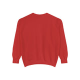 All Booked for Christmas Garment-Dyed Sweatshirt