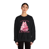 Coquette Christmas All Booked for Christmas Sweatshirt, Bookish Christmas Schedule Shirt, Coquette Pink Bows Sweatshirt Gift for Friend, Booktok Gift ideas, Classic Christmas Sweatshirts for book lovers, Casual Comfort for fantasy book readers,