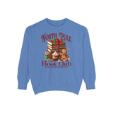 North Pole Book Club Bookish Christmas Sweatshirt, friend gift, Classic christmas sweatshirt casual comfort for fantasy book bookish gifts for friends