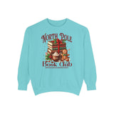 North Pole Book Club Bookish Christmas Sweatshirt, friend gift, Classic christmas sweatshirt casual comfort for fantasy book bookish gifts for friends