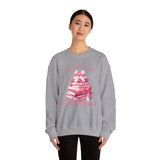 Coquette Christmas All Booked for Christmas Sweatshirt, Bookish Christmas Schedule Shirt, Coquette Pink Bows Sweatshirt Gift for Friend, Booktok Gift ideas, Classic Christmas Sweatshirts for book lovers, Casual Comfort for fantasy book readers,