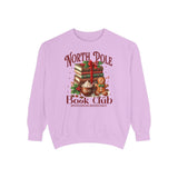 North Pole Book Club Bookish Christmas Sweatshirt, friend gift, Classic christmas sweatshirt casual comfort for fantasy book bookish gifts for friends
