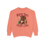North Pole Book Club Bookish Christmas Sweatshirt, friend gift, Classic christmas sweatshirt casual comfort for fantasy book bookish gifts for friends