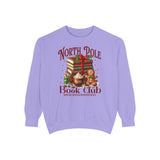 North Pole Book Club Bookish Christmas Sweatshirt, friend gift, Classic christmas sweatshirt casual comfort for fantasy book bookish gifts for friends