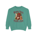 North Pole Book Club Bookish Christmas Sweatshirt, friend gift, Classic christmas sweatshirt casual comfort for fantasy book bookish gifts for friends