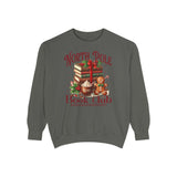 North Pole Book Club Bookish Christmas Sweatshirt, friend gift, Classic christmas sweatshirt casual comfort for fantasy book bookish gifts for friends
