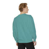 All Booked for Christmas Garment-Dyed Sweatshirt