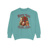 North Pole Book Club Bookish Christmas Sweatshirt, friend gift, Classic christmas sweatshirt casual comfort for fantasy book bookish gifts for friends