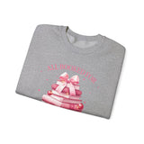 Coquette Christmas All Booked for Christmas Sweatshirt, Bookish Christmas Schedule Shirt, Coquette Pink Bows Sweatshirt Gift for Friend, Booktok Gift ideas, Classic Christmas Sweatshirts for book lovers, Casual Comfort for fantasy book readers,