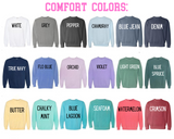 Sorry I'm Booked Sweatshirt for the Bookish or Booktok Fan (Comfort Colors)