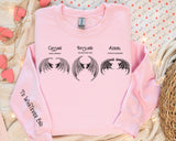 Acotar Sweatshirt: Bat Boys Sweatshirt, Azriel Rhysand & Cassian Crewneck with  "To Whatever End" quote Sleeve