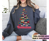 Bookmas Unisex Sweatshirt, Bookmas Booktok Crewneck, Bookmas Bookworm Holiday Gift