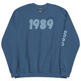 1989 Sweatshirt with birds, Unisex 1989 Crewneck Sweatshirt, TS Version 1989 Shirt