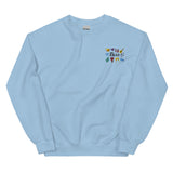 Swiftie Eras Embroidered Symbols Crewneck Sweatshirt