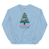 All Booked For Christmas Sweatshirt, Bookish Holiday Crewneck Sweatshirt, Bookworm Christmas Gift