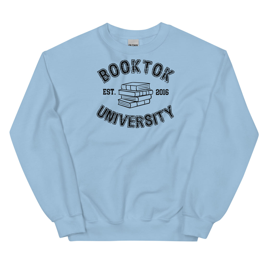 BookTok University Sweatshirt BookTok Crewneck Booklover Sweatshirt Jewel Candy